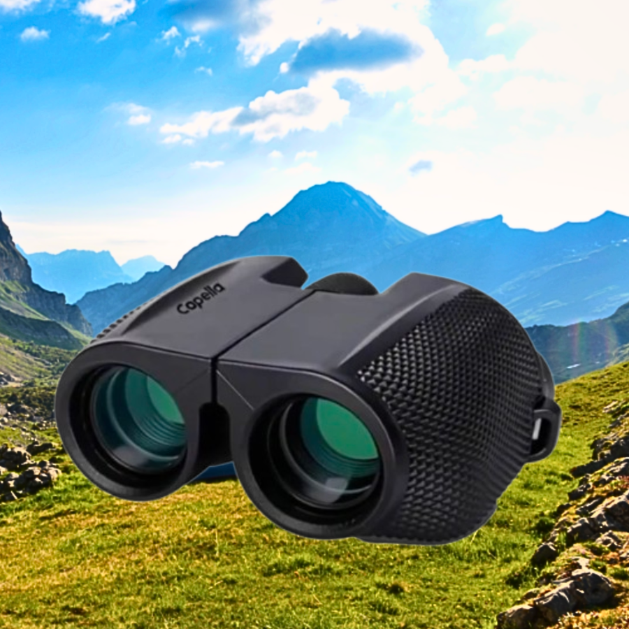 Jumelles 10×25 de Glownney, équipées de prismes BaK4.